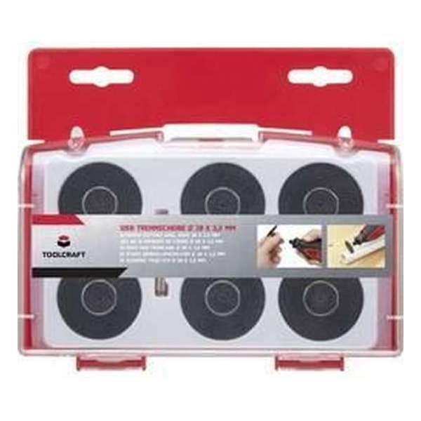 TOOLCRAFT TO-6449343 Doorslijpschijfset 12-delig 38 mm 1.8 mm 1 set(s) TOOLCRAFT TO-6449343 Doorslijpschijfset 12-delig 38 mm 1.8 mm 1 set(s)