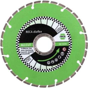 Reca Diamantschijf Diaflex All-Cut - 125x22,2 mm De Alleskunner!
