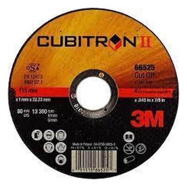 3M™ Cubitron™ II doorslijpschijf T41, 125 x 1,6 mm 3M™ Cubitron™ II doorslijpschijf T41, 125 x 1,6 mm