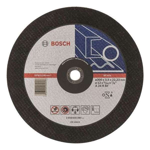 Bosch - Doorslijpschijf recht Expert for Metal A 24 R BF, 300 mm, 22,23 mm, 3,5 mm Bosch - Doorslijpschijf recht Expert for Metal A 24 R BF, 300 mm, 22,23 mm, 3,5 mm
