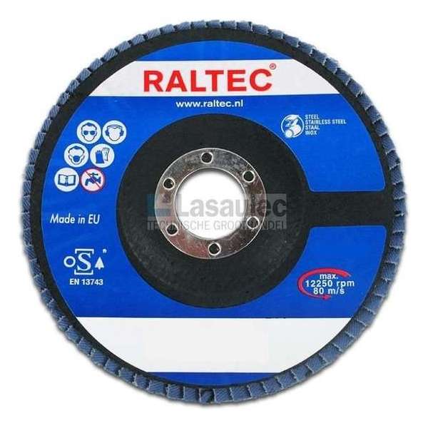 Raltec Slijpschijf 115x22,2mm K80 Raltec Slijpschijf 115x22,2mm K80