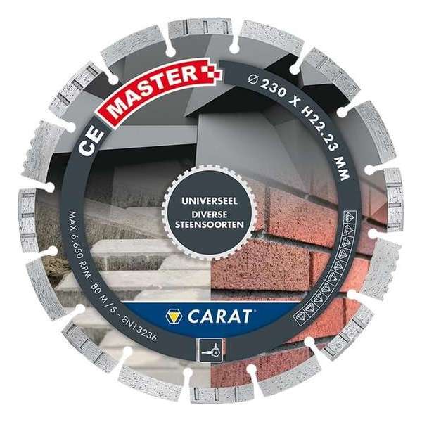 DIAMANTZAAG UNIVERSEEL Ø230x22,23MM, CE MASTER - CEM2303000 DIAMANTZAAG UNIVERSEEL Ø230x22,23MM, CE MASTER - CEM2303000