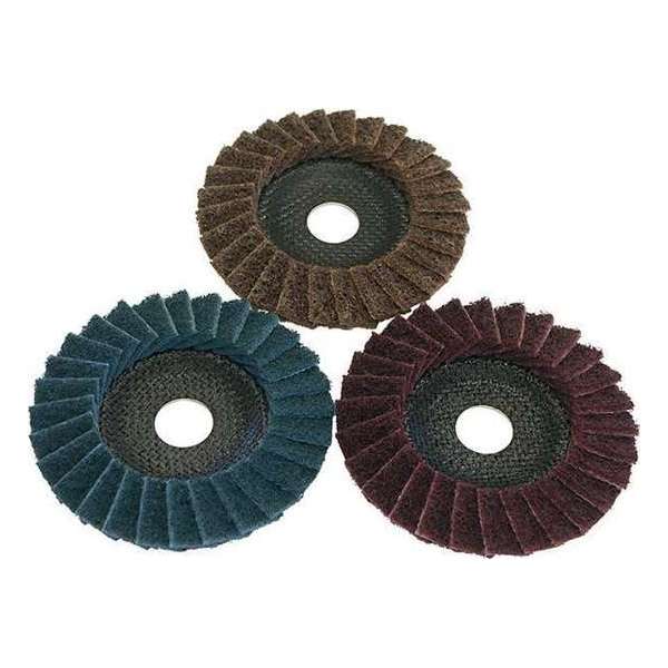 Lamellenschijf Klittenband, corse, SC-FD 125mm 3M Lamellenschijf Klittenband, corse, SC-FD 125mm 3M