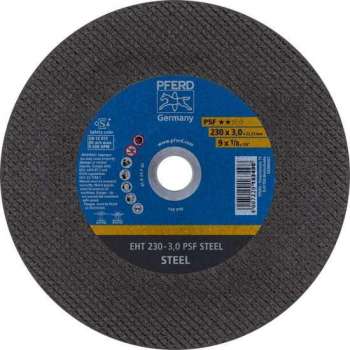 Pferd EHT 230-3,0 PSF STEEL Doorslijpschijf - Inox - 230x22,23mm - K24