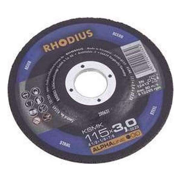 Rhodius KSMK 200636 Cutting disc (off-set) 125 mm 22.23 mm 1 pc(s) Rhodius KSMK 200636 Cutting disc (off-set) 125 mm 22.23 mm 1 pc(s)
