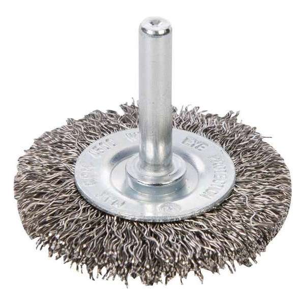 Silverline Staalborstel wiel, roestvrijstaal 50 mm. Silverline Staalborstel wiel, roestvrijstaal 50 mm.