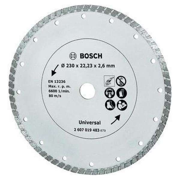 DIAMANTSCHIJF 230MM - TURBO DIAMANTSCHIJF 230MM - TURBO