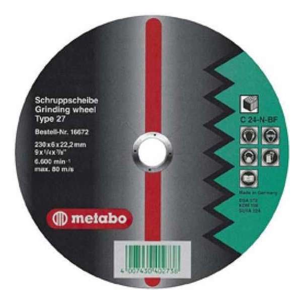Metabo - Flexiamant super 115x6,0x22,2 kameň Metabo - Flexiamant super 115x6,0x22,2 kameň