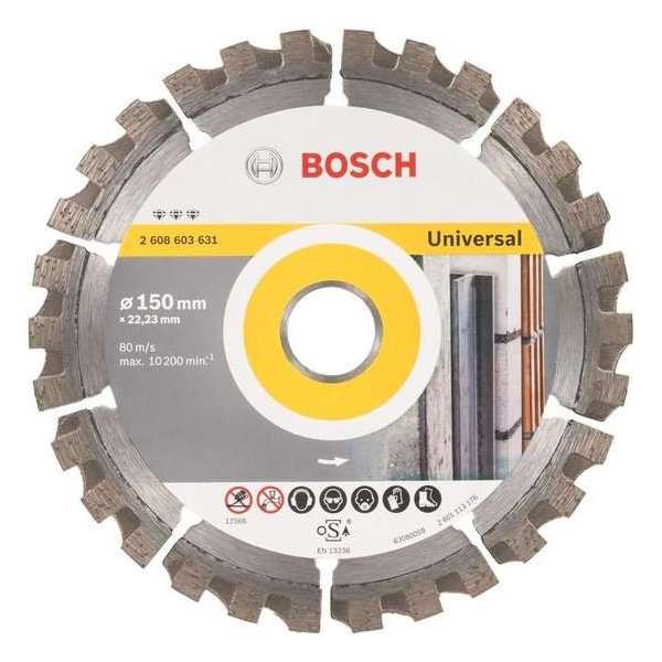 osch Diamantdoorslijpschijf Best for Universal - 150/22,23 mm osch Diamantdoorslijpschijf Best for Universal - 150/22,23 mm