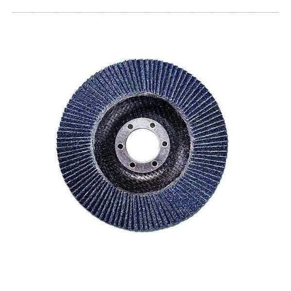 Deltach Lamellen schijf afgeschuind, Ø115/22mm, K80, 10x - 714505 Deltach Lamellen schijf afgeschuind, Ø115/22mm, K80, 10x - 714505