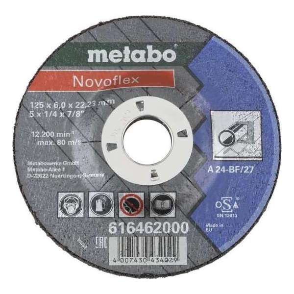 Metabo - Novoflex 125x6,0x22,2 oceľ Metabo - Novoflex 125x6,0x22,2 oceľ