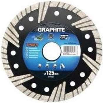 Graphite Diamantschijf 115x22x6,0x2,4mm Turbo MPA EN13236
