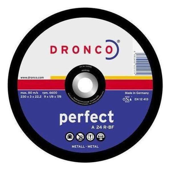 Dronco Doorslijpschijf - 180 mm Metaal Primaflex Dronco Doorslijpschijf - 180 mm Metaal Primaflex