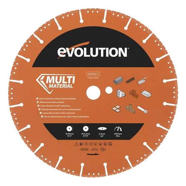 EVOLUTION BUILD - MULTIMATERIAAL DIAMANTBLAD - 300 MM EVOLUTION BUILD - MULTIMATERIAAL DIAMANTBLAD - 300 MM