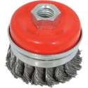 Silverline Komborstel met Getordeerd Draad - 65 mm.