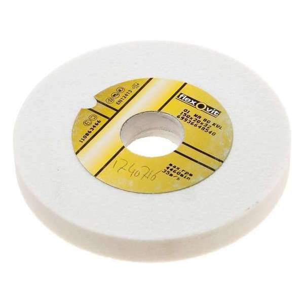 Slijpsteen wit K80 150 x 20 x 32mm Slijpsteen wit K80 150 x 20 x 32mm