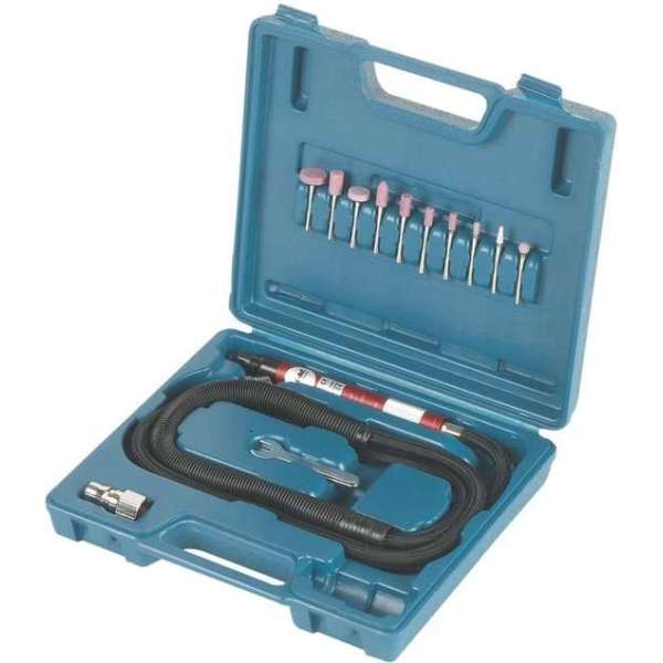 RODAC Pneumatische stiftslijper set 54000 rpm 0.15 kW RC161BC RODAC Pneumatische stiftslijper set 54000 rpm 0.15 kW RC161BC