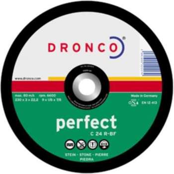 Dronco Slijpschijf - 125 mm Kom Steen Primaflex