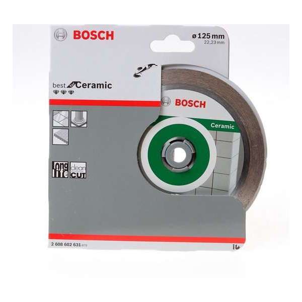 Bosch Slijpschijf diamant ceramic diameter 125 x asgat 22.2mm Bosch Slijpschijf diamant ceramic diameter 125 x asgat 22.2mm