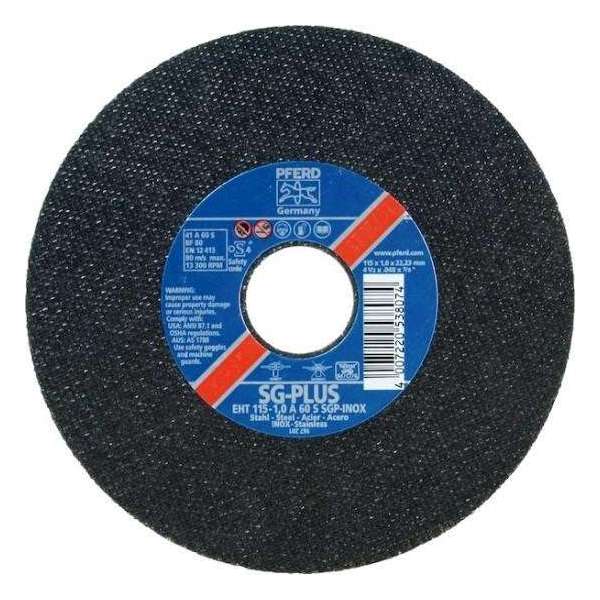 1mm x 125mm Doorslijpschijven / doorslijpschijf INOX SG Plus PFERD (25 stuk) 1mm x 125mm Doorslijpschijven / doorslijpschijf INOX SG Plus PFERD (25 stuk)