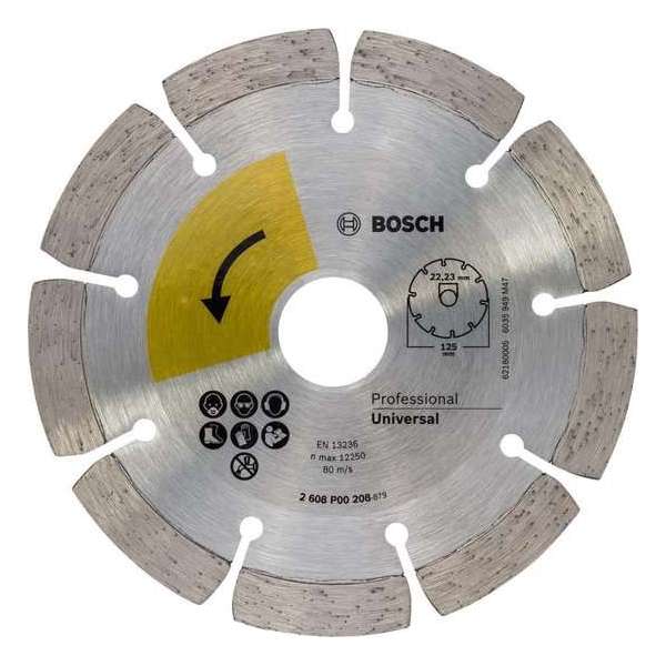 PROF. DIAMANTSCHIJF UNIVERSAL TOP , 125MM, 22.23 (1) PROF. DIAMANTSCHIJF UNIVERSAL TOP , 125MM, 22.23 (1)
