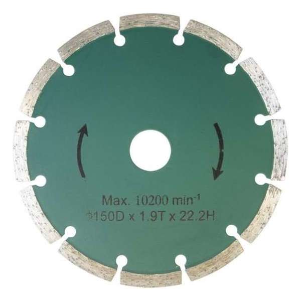 Diamantschijven 150 x 22,2 mm 2 stuks 58092 Diamantschijven 150 x 22,2 mm 2 stuks 58092