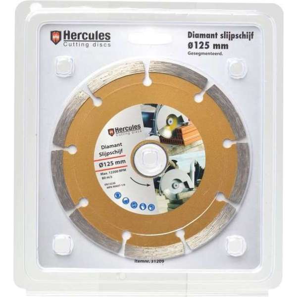 Diamantschijf beton prof - 125X7X22 - Heavy duty Diamantschijf beton prof - 125X7X22 - Heavy duty