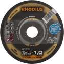 Rhodius Xt10 206163 Doorslijpschijf Recht 125 Mm 22.23 Mm 1 Stuks