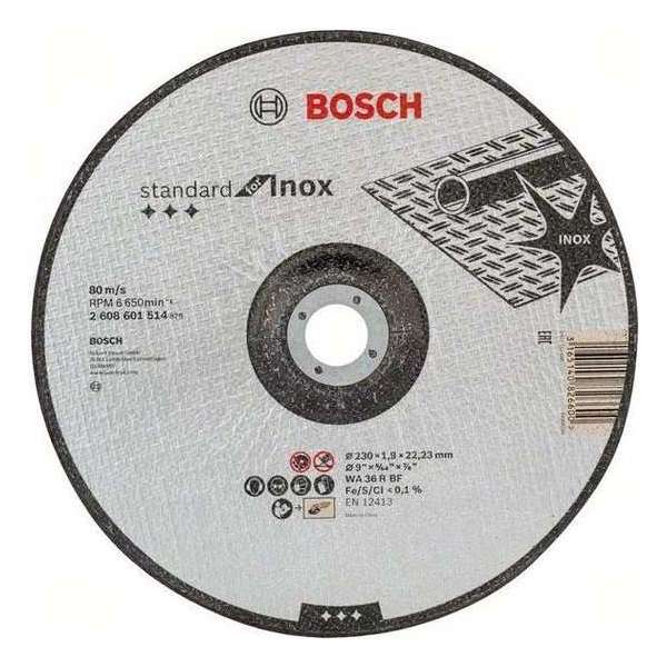 Bosch Accessories 2608601514 2608601514 Doorslijpschijf gebogen 230 mm 22.23 mm 1 stuk(s)