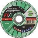 Reca Doorslijpschijf F1/i  115x1 mm - recht - RVS (25 stuks)