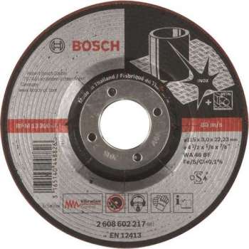 Bosch - Semiflexibele afbraamschijf WA 46 BF, 115 mm, 22,23 mm, 3,0 mm