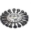 Silverline 656640 Staalborstel met getordeerd draad - 115mm