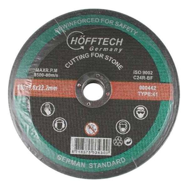Hofftech Doorslijpschijf Steen 180 x 1,6 mm. Hofftech Doorslijpschijf Steen 180 x 1,6 mm.