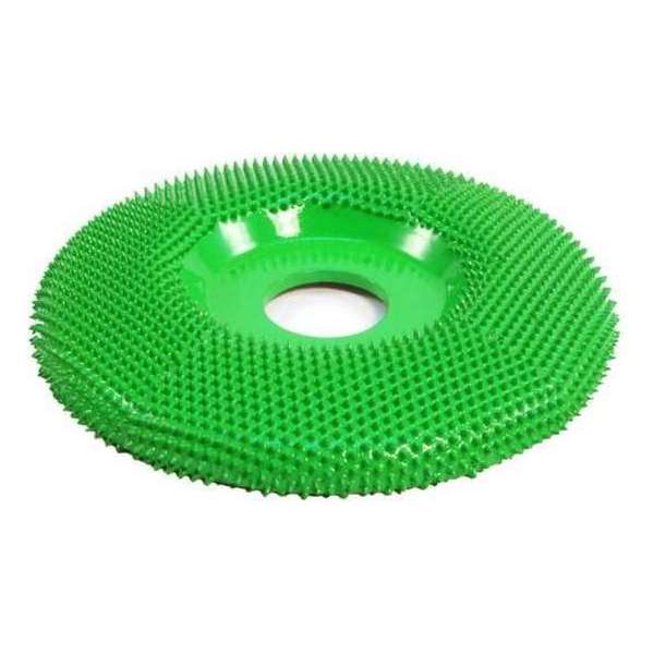 Saburr Power carving wheel 100 mm, flat, coarse Saburr Power carving wheel 100 mm, flat, coarse