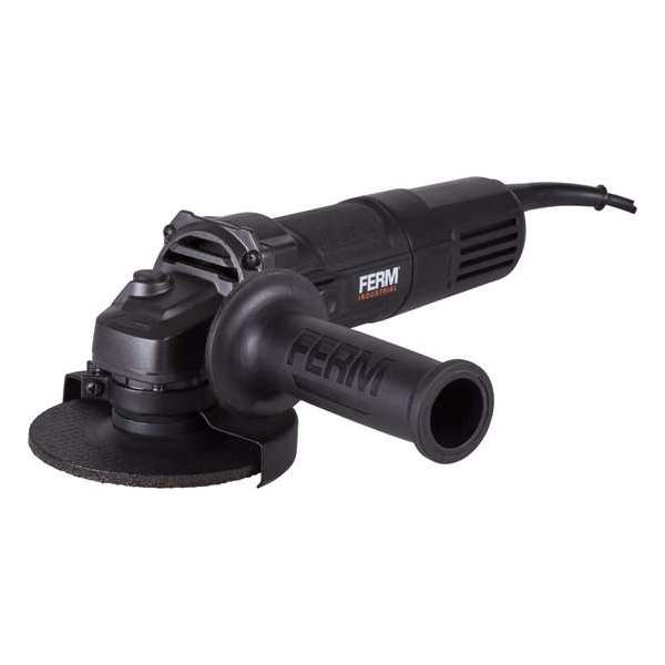 FERM Industrial – Haakse slijper – 710W – Ø115MM – 3m rubberen kabel FERM Industrial – Haakse slijper – 710W – Ø115MM – 3m rubberen kabel