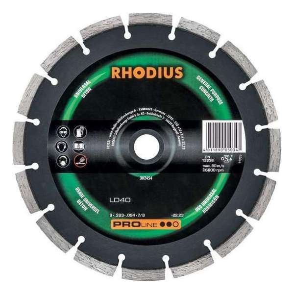 Shindaiwa Diamantdoorslijpschijf PROLINE LD 40 Shindaiwa Diamantdoorslijpschijf PROLINE LD 40