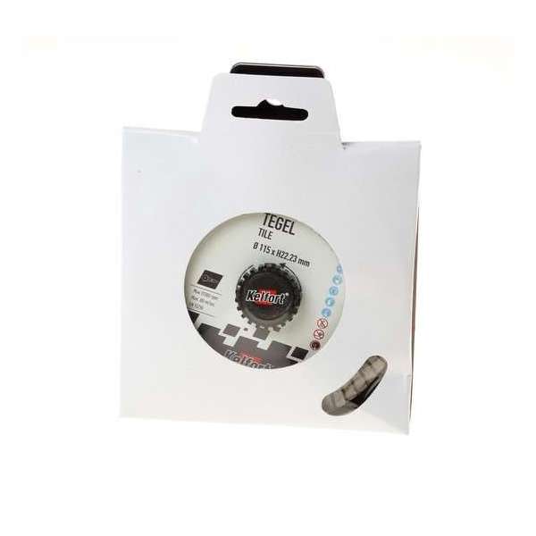 Kelfort Diamantzaagblad tegels 115mm Kelfort Diamantzaagblad tegels 115mm