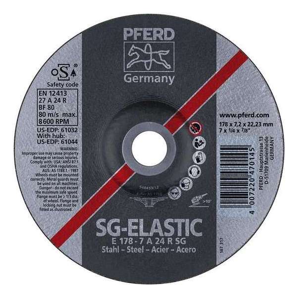 PFERD Afbraamschijf Gebogen 125 Mm 22.23 Mm Sg Steel 62212626 PFERD Afbraamschijf Gebogen 125 Mm 22.23 Mm Sg Steel 62212626