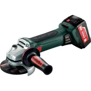 Metabo W18 LTX 125 Grün/Schwarz Akku-Winkelschleifer Elektrowerkzeug