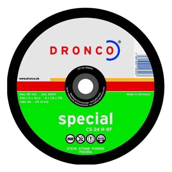 Dronco Doorslijpschijf staal Vlak AS30S special Dronco Doorslijpschijf staal Vlak AS30S special