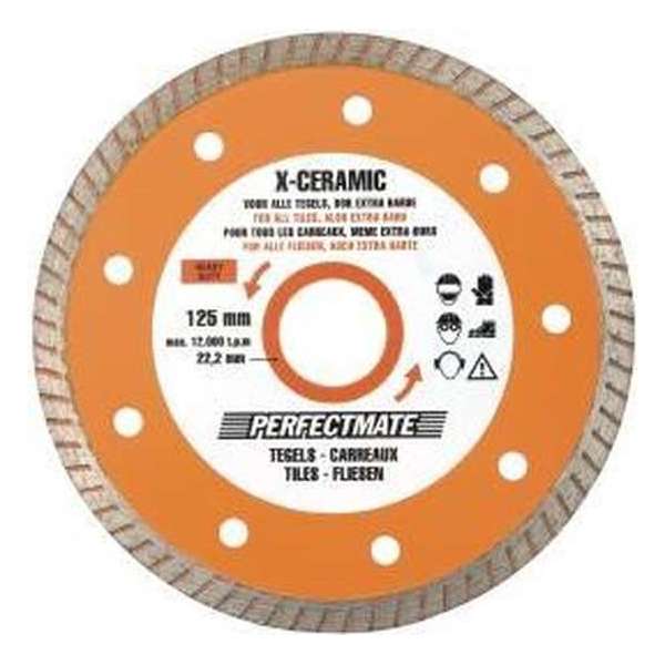 InterDynamics Diamantzaag Perfectmate 115mm X-ceramic InterDynamics Diamantzaag Perfectmate 115mm X-ceramic