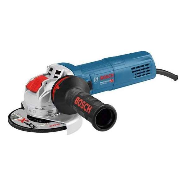 Bosch GWX 9-115 S X-LOCK Haakse slijper in koffer - 900W - 115mm - variabel Bosch GWX 9-115 S X-LOCK Haakse slijper in koffer - 900W - 115mm - variabel