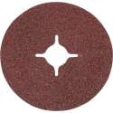 Silverline 583260 Schuurschijf - Vezel - K60 - 115 x 22,23mm (10st)