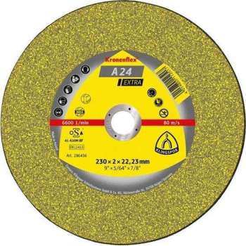Doorslijpschijf A24 Extra115x2,5mm geb. Klingspor