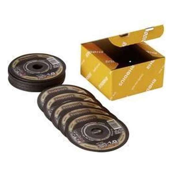 Rhodius XT70 PACK 211081 Doorslijpschijf recht 125 mm 22.23 mm 50 stuk(s) Rhodius XT70 PACK 211081 Doorslijpschijf recht 125 mm 22.23 mm 50 stuk(s)