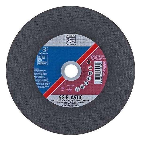 Doorslijpschijf A24 QSG, recht 230x2,9mm Doorslijpschijf A24 QSG, recht 230x2,9mm