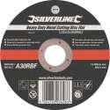 Silverline 'Heavy-Duty' metaal snijschijf, plat