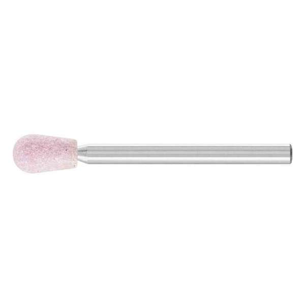PFERD Stiftsteen, kegel - Buiten-ø 6 mm - Stift-ø 3 mm - Korrel 100 - B 114 3 AR 100 O5V STEEL EDGE