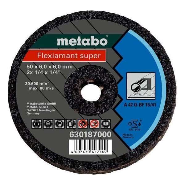 Metabo 630187000 Afbraamschijf - 50 x 6 mm - metaal Metabo 630187000 Afbraamschijf - 50 x 6 mm - metaal