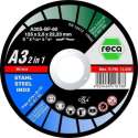Reca Doorslijpschijf Allroad A3 230x2,5 mm - recht - staal/RVS (50 stuks)
